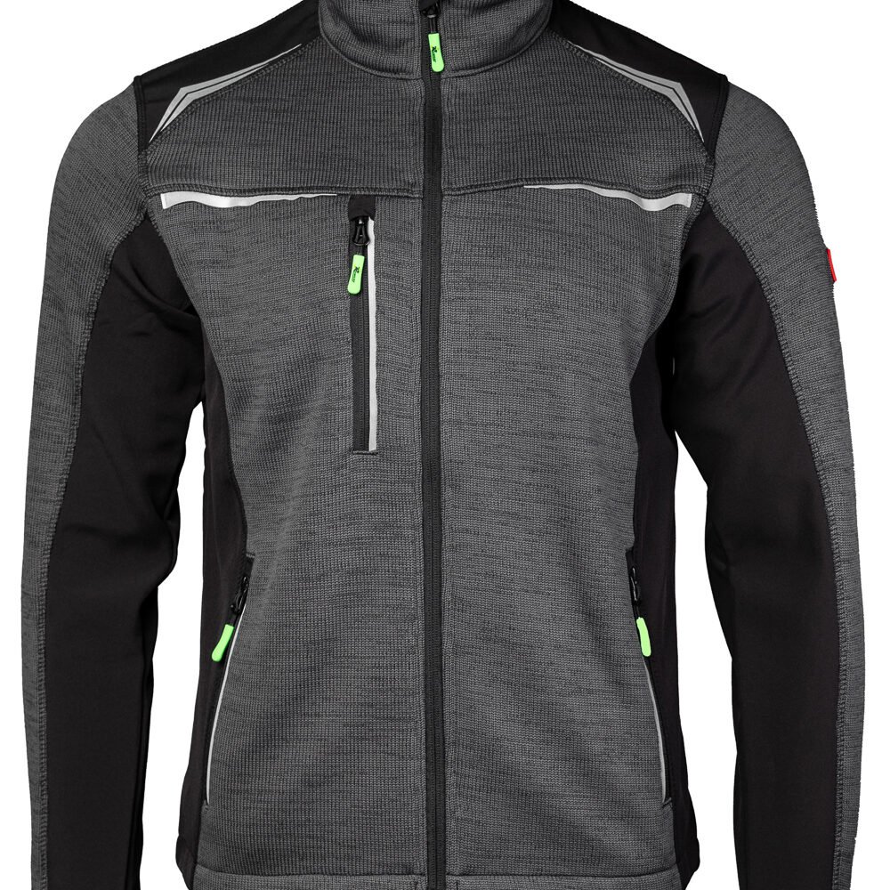 Yukon szürke softshell pulóver